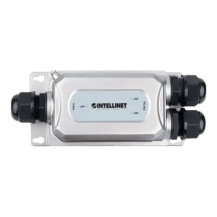 Intellinet 2-Estensore Gigabit PoE++ Outdoor Antivandalismo, Due Porte da 30 W, Estende la PoE fino a 100 m (328 ft.)