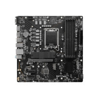 MSI PRO B760M-P DDR4 - Scheda madre - micro ATX - Sockel LGA1700 - Chipset B760 - USB 3.2 Gen 1, USB-C 3.2 Gen2 - LAN Gigabit - 