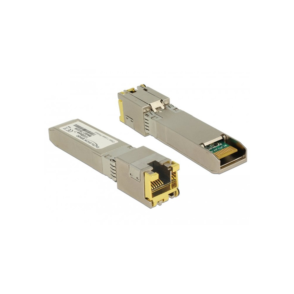 Delock SFP+-Trasmettitore ricevitore (Transceiver)-Modulo - 10GbE - 10GBase-T