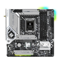 ASRock B760M Steel Legend WiFi - Scheda madre - micro ATX - Sockel LGA1700 - Chipset B760 - USB-C 3.2 Gen2, USB 3.2 Gen 2, USB 3