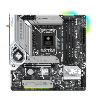 ASRock B760M Steel Legend WiFi - Scheda madre - micro ATX - Sockel LGA1700 - Chipset B760 - USB-C 3.2 Gen2, USB 3.2 Gen 2, USB 3