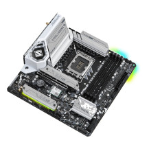 ASRock B760M Steel Legend WiFi - Scheda madre - micro ATX - Sockel LGA1700 - Chipset B760 - USB-C 3.2 Gen2, USB 3.2 Gen 2, USB 3