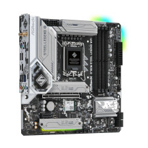 ASRock B760M Steel Legend WiFi - Scheda madre - micro ATX - Sockel LGA1700 - Chipset B760 - USB-C 3.2 Gen2, USB 3.2 Gen 2, USB 3