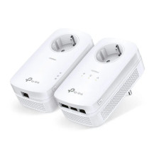 TP-LINK AV1300-Gigabit-Powerline-Kit di adattatore con presa elettrica, 1300 Mbit/s, IEEE 1901, IEEE 802.3, IEEE 802.3ab, IEEE 8