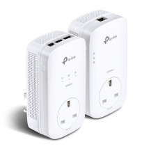 TP-LINK AV1300-Gigabit-Powerline-Kit di adattatore con presa elettrica, 1300 Mbit/s, IEEE 1901, IEEE 802.3, IEEE 802.3ab, IEEE 8