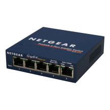 Netgear GS105 - Switch - 5 x 10/100/1000 - Desktop