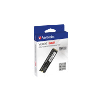 Verbatim Vi3000 - SSD - Resistenza elevata - 256 GB - interno - M.2 2280 - PCIe 3.0 x4 (NVMe)