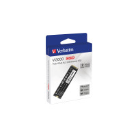 Verbatim Vi3000 - SSD - Resistenza elevata - 2 TB - interno - M.2 2280 - PCIe 3.0 x4 (NVMe)