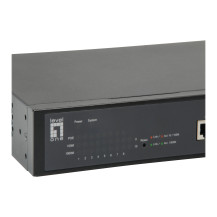 Livello Uno GEP-1051 - Switch - Intelligente - 8 x 10/100 + 2 x Gigabit SFP (Uplink)