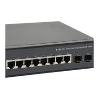 Livello Uno GEP-1051 - Switch - Intelligente - 8 x 10/100 + 2 x Gigabit SFP (Uplink)