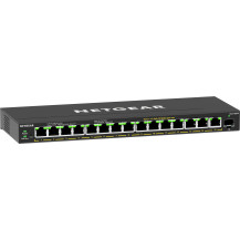 Netgear Plus GS316EPP - Switch - gestito - 15 x 10/100/1000 (PoE+)