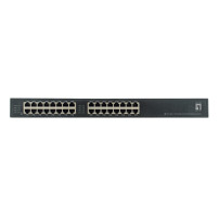 LevelOne POH-1620 16-Port High Power PoE Midspan Hub, 400W, Ethernet veloce, Gigabit Ethernet, 10, 100, 1000 Mbit/s, IEEE 802.3,