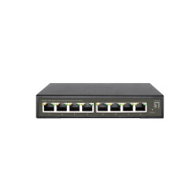 Livello Uno Hilbert 8-Port Gigabit PoE Smart Lite Switch, 802.3at/af PoE, 8 uscite PoE, 112,8W PoE-Budget di potenza, Gestito, L