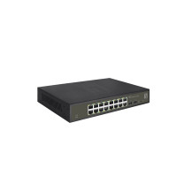 LevelOne Hilbert 18-Switch Gigabit Smart Lite, 16 x Gigabit RJ45, 2 x Gigabit SFP, Gestito, L2, Gigabit Ethernet (10/100/1000), 
