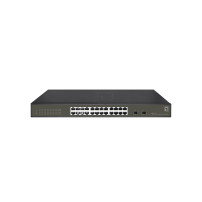 LevelOne Hilbert 26-Porta Gigabit Smart Lite Switch, 24 x Gigabit RJ45, 2 x Gigabit SFP, Gestito, L2, Ethernet Gigabit (10/100/1