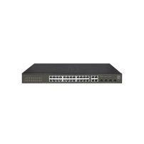 LevelOne Hilbert 28-Switch Gigabit Smart Lite, 24 x Gigabit RJ45, 4 x Combo Gigabit SFP/RJ45, Gestito, Livello 2, Ethernet Gigab