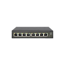 LevelOne Hilbert 8-Port Gigabit Smart Lite Switch, Gestito, L2, Gigabit Ethernet (10/100/1000), Full Duplex