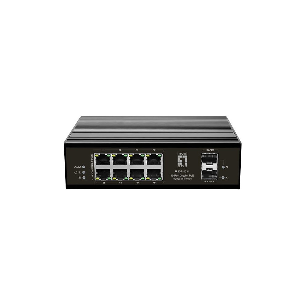 LevelOne IGP-1031, Ethernet Gigabit (10/100/1000), Energia tramite Ethernet (PoE)