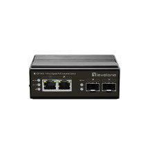 LevelOne IGP-0431 - Switch - senza gestione - 2 x 10/100/1000 (PoE)