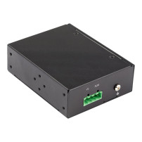 StarTech.com PoE + Convertitore Mediali Industriale 60W - Convertitore di media LWL Cavo - Monomodo-/Multimode Glasfaser auf Kup