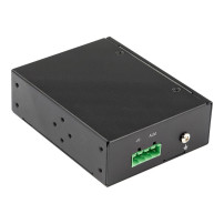 StarTech.com PoE + Convertitore Mediali Industriale 60W - Convertitore di media LWL Cavo - Monomodo-/Multimode Glasfaser auf Kup