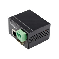 StarTech.com Industrial Media Converter - 100 Mbit/s Medienkonverter LWL Kupfer - Monomodo-/Multimodo fibra ottica su cavo elett