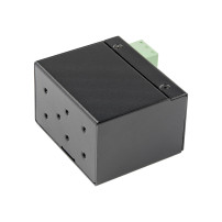 StarTech.com Industrial Media Converter - 100 Mbit/s Medienkonverter LWL Kupfer - Monomodo-/Multimodo fibra ottica su cavo elett