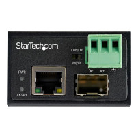StarTech.com Industrial Media Converter - 100 Mbit/s Medienkonverter LWL Kupfer - Monomodo-/Multimodo fibra ottica su cavo elett