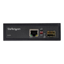 StarTech.com Industrial Media Converter - Mediabridge di conversione media a 1 Gbit/s LWL Cavo - Monomodo-/Multimodo fibra ottic