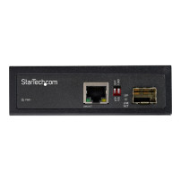 StarTech.com Industrial Media Converter - Mediabridge di conversione media a 1 Gbit/s LWL Cavo - Monomodo-/Multimodo fibra ottic