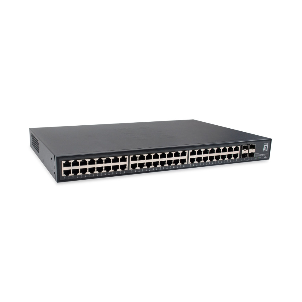 LevelOne GTU-modello 5211 - Switch - senza gestione - 48 x