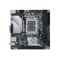ASUS PRIME H610I-PLUS D4-CSM - Scheda madre - Mini-ITX - Sockel LGA1700 - Chipset H610 - USB 3.2 Gen 1 - LAN Gigabit - Integrato
