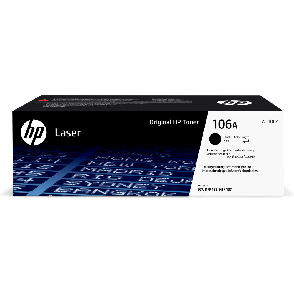 HP Cartuccia toner nero originale LaserJet 106A HP Cartuccia toner nero originale LaserJet 106A