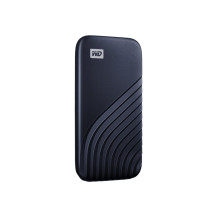 WD My Passport SSD WDBAGF0010BBL - SSD - crittografato - 1 TB - esterno (trasportabile)