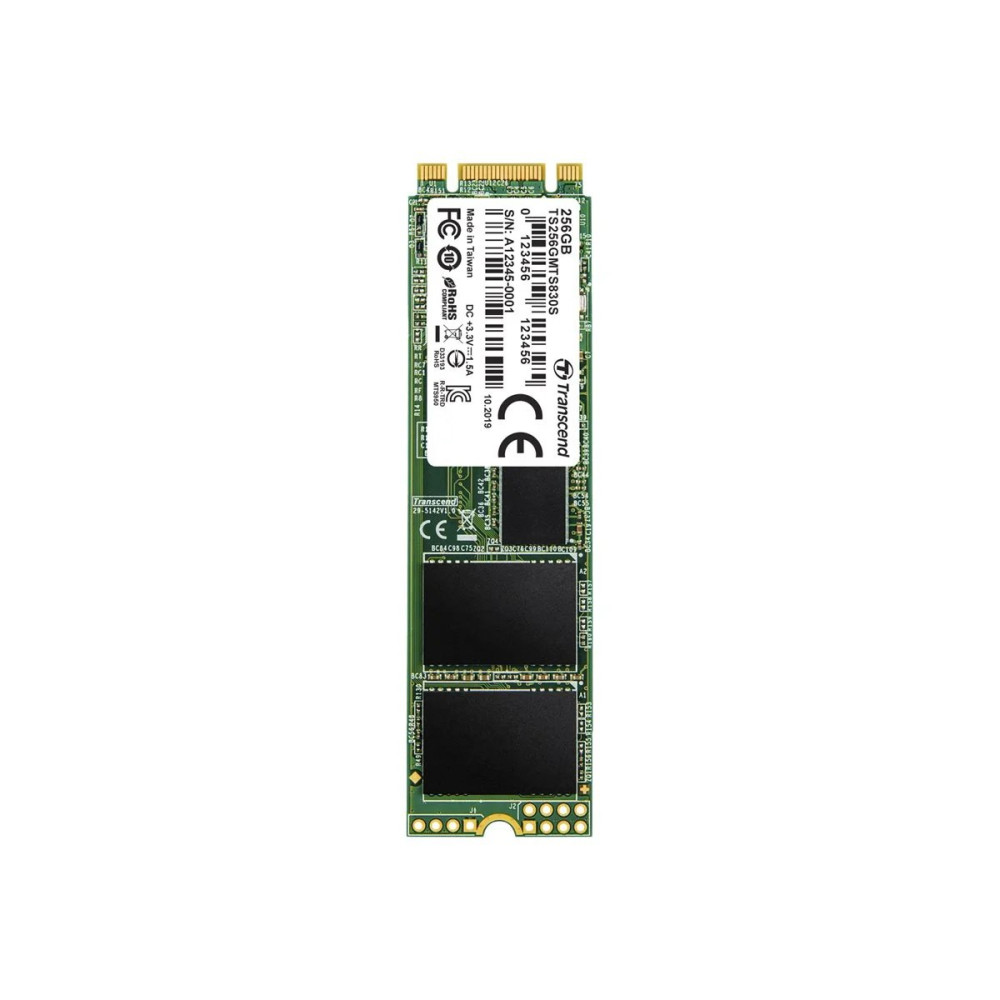Transcend MTS830S - SSD - 256 GB - interno - M.2