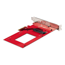 StarTech.com U.3 adattatore PCIe per 2,5" dischi SSD NVMe U.3, PCIe 4.0 x4 - adattatore di interfaccia - 2,5" (6,4 cm)