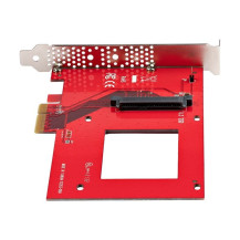 StarTech.com U.3 adattatore PCIe per 2,5" dischi SSD NVMe U.3, PCIe 4.0 x4 - adattatore di interfaccia - 2,5" (6,4 cm)