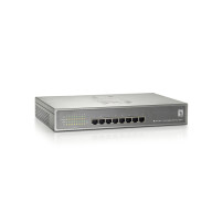 Livello Uno GEP-0821 - Switch - 8 x 10/100/1000 (PoE)