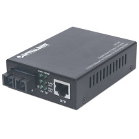 Convertitore di media Intellinet Gigabit Ethernet Single Mode, 10/100/1000Base-T a 1000Base-Lx (SC)