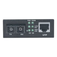 Convertitore di media Intellinet Gigabit Ethernet Single Mode, 10/100/1000Base-T a 1000Base-Lx (SC)