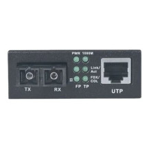 Convertitore di media Intellinet Gigabit Ethernet Single Mode, 10/100/1000Base-T a 1000Base-Lx (SC)