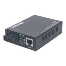 Convertitore di media Intellinet Gigabit Ethernet Single Mode, 10/100/1000Base-T a 1000Base-Lx (SC)