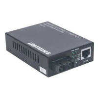 Convertitore di media Intellinet Gigabit Ethernet Single Mode, 10/100/1000Base-T a 1000Base-Lx (SC)