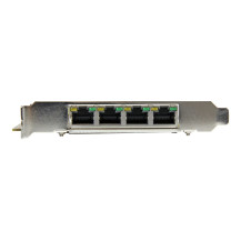 StarTech.com scheda di rete Gigabit Power over Ethernet a 4 porte PCI Express - PSE / PoE NIC PCI Express - 4-quad (Quad)