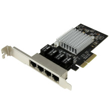 StarTech.com Startech scheda di rete 4 porte PCI Express Gigabit Ethernet