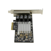 StarTech.com Startech scheda di rete 4 porte PCI Express Gigabit Ethernet