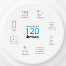 TP-LINK Deco X1500 V1 - WLAN-Sistema - (3 Router)