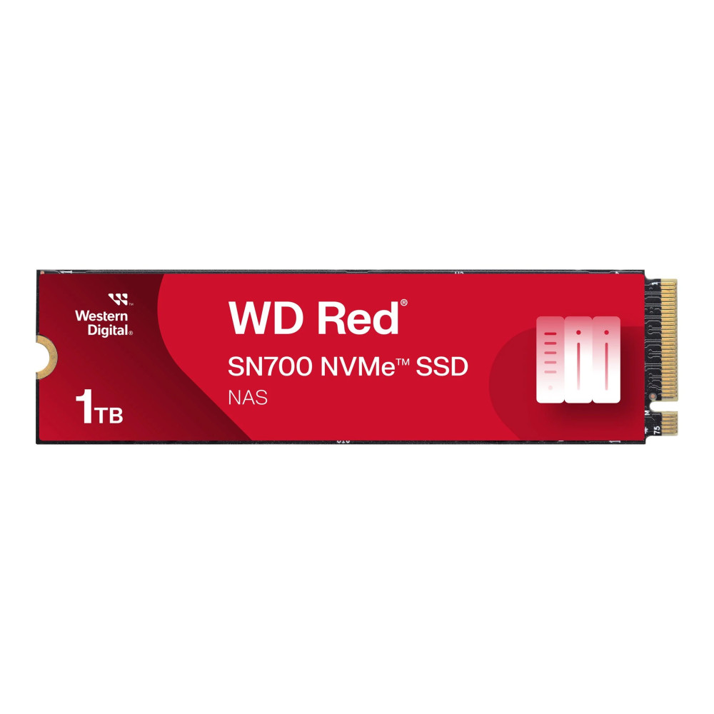 WD Red SN700 WDS100T1R0C - SSD - 1 TB - interno - M.2 2280 - PCIe 3.0 x4 (NVMe)