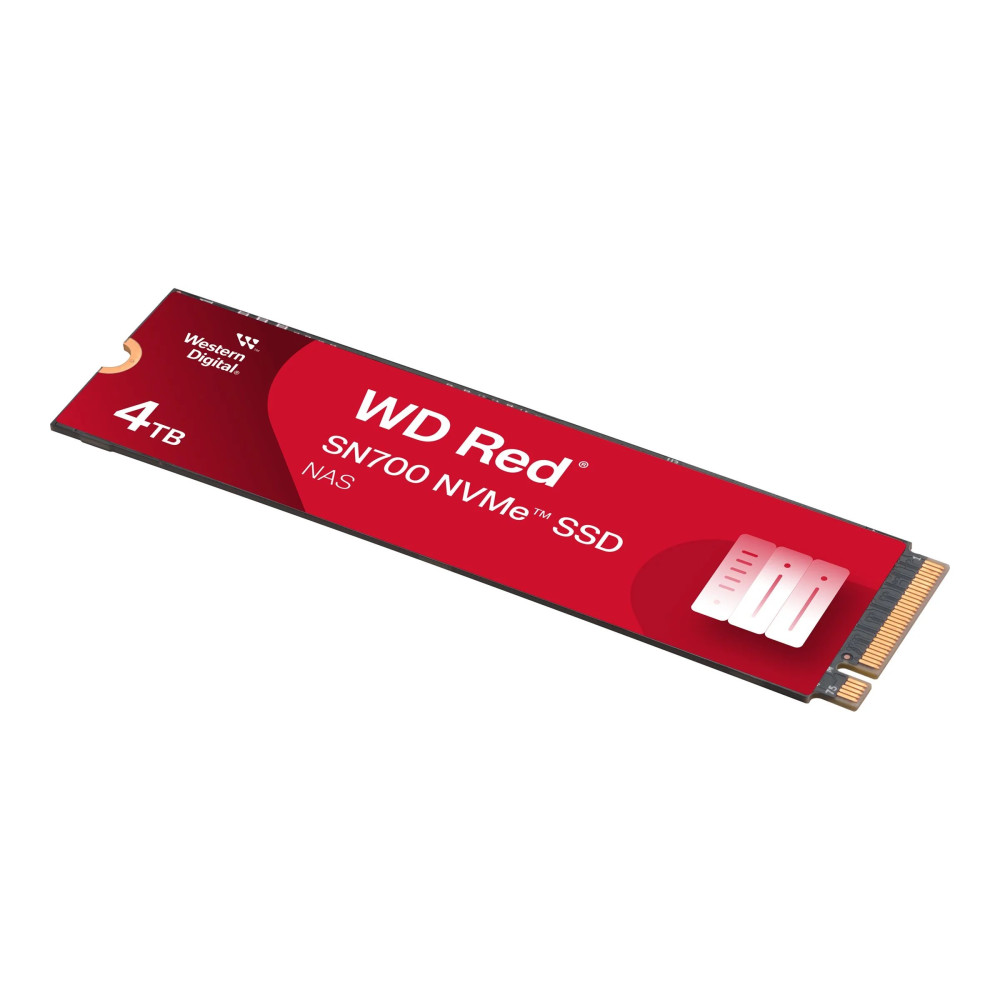 WD Red SN700 WDS400T1R0C - SSD - 4 TB - interno - M.2 2280 - PCIe 3.0 x4 (NVMe)