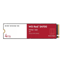 WD Red SN700 WDS400T1R0C - SSD - 4 TB - interno - M.2 2280 - PCIe 3.0 x4 (NVMe)